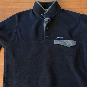 Patagonia Men's Synchilla Black Fleece Pullover